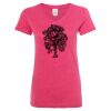 Women’s Glitter V-Neck T-Shirt Thumbnail