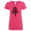 Women’s Glitter V-Neck T-Shirt Thumbnail