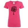 Women’s Glitter V-Neck T-Shirt Thumbnail
