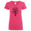 Women’s Glitter V-Neck T-Shirt Thumbnail