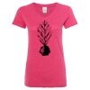 Women’s Glitter V-Neck T-Shirt Thumbnail