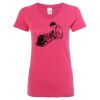 Women’s Glitter V-Neck T-Shirt Thumbnail