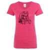 Women’s Glitter V-Neck T-Shirt Thumbnail