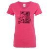 Women’s Glitter V-Neck T-Shirt Thumbnail