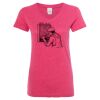 Women’s Glitter V-Neck T-Shirt Thumbnail