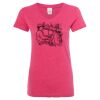 Women’s Glitter V-Neck T-Shirt Thumbnail