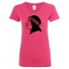 Women’s Glitter V-Neck T-Shirt Thumbnail