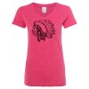 Women’s Glitter V-Neck T-Shirt Thumbnail