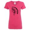Women’s Glitter V-Neck T-Shirt Thumbnail