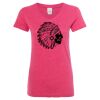 Women’s Glitter V-Neck T-Shirt Thumbnail
