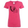 Women’s Glitter V-Neck T-Shirt Thumbnail