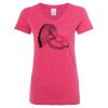 Women’s Glitter V-Neck T-Shirt Thumbnail