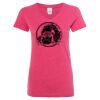 Women’s Glitter V-Neck T-Shirt Thumbnail