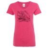 Women’s Glitter V-Neck T-Shirt Thumbnail