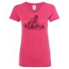 Women’s Glitter V-Neck T-Shirt Thumbnail
