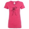 Women’s Glitter V-Neck T-Shirt Thumbnail