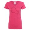 Women’s Glitter V-Neck T-Shirt Thumbnail