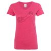 Women’s Glitter V-Neck T-Shirt Thumbnail