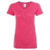 Women’s Glitter V-Neck T-Shirt Thumbnail