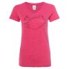 Women’s Glitter V-Neck T-Shirt Thumbnail