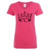 Women’s Glitter V-Neck T-Shirt Thumbnail