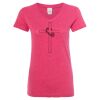 Women’s Glitter V-Neck T-Shirt Thumbnail