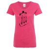 Women’s Glitter V-Neck T-Shirt Thumbnail