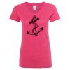 Women’s Glitter V-Neck T-Shirt Thumbnail