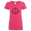 Women’s Glitter V-Neck T-Shirt Thumbnail