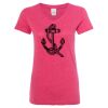 Women’s Glitter V-Neck T-Shirt Thumbnail