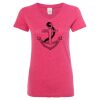 Women’s Glitter V-Neck T-Shirt Thumbnail