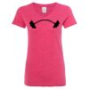 Women’s Glitter V-Neck T-Shirt Thumbnail