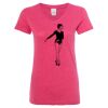 Women’s Glitter V-Neck T-Shirt Thumbnail