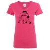Women’s Glitter V-Neck T-Shirt Thumbnail