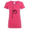 Women’s Glitter V-Neck T-Shirt Thumbnail