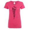 Women’s Glitter V-Neck T-Shirt Thumbnail