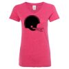 Women’s Glitter V-Neck T-Shirt Thumbnail
