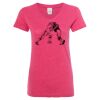 Women’s Glitter V-Neck T-Shirt Thumbnail