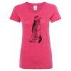Women’s Glitter V-Neck T-Shirt Thumbnail