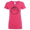 Women’s Glitter V-Neck T-Shirt Thumbnail