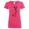 Women’s Glitter V-Neck T-Shirt Thumbnail