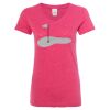 Women’s Glitter V-Neck T-Shirt Thumbnail