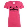 Women’s Glitter V-Neck T-Shirt Thumbnail