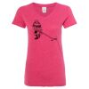 Women’s Glitter V-Neck T-Shirt Thumbnail