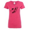 Women’s Glitter V-Neck T-Shirt Thumbnail
