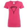 Women’s Glitter V-Neck T-Shirt Thumbnail