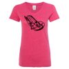 Women’s Glitter V-Neck T-Shirt Thumbnail