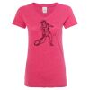 Women’s Glitter V-Neck T-Shirt Thumbnail