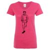 Women’s Glitter V-Neck T-Shirt Thumbnail