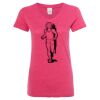 Women’s Glitter V-Neck T-Shirt Thumbnail